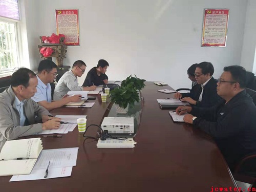 晉城市國投公司董事長李仲明來我公司調研